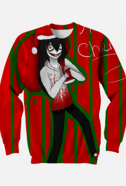 Bluza jeff the killer christmas edition