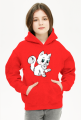 Bluza z kotem