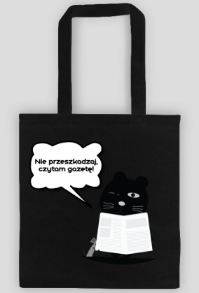 Torba ekologiczna z kotem