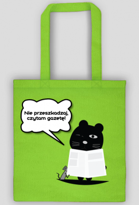 Torba ekologiczna z kotem