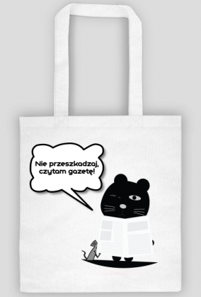 Torba ekologiczna z kotem