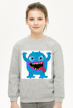 Bluza Blue Monster