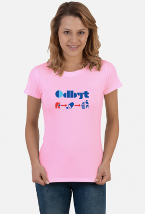 Sprzątam po swoim psie / damski t-shirt