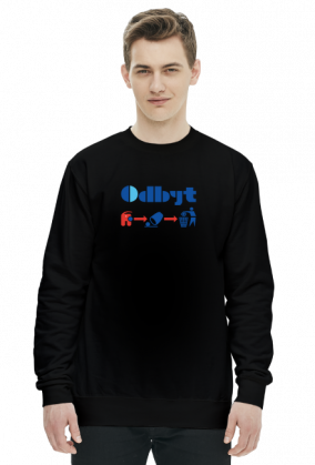 Sprzątam po swoim psie / męska bluza