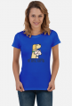 Nie kupuj, adoptuj / damski t-shirt / jasny