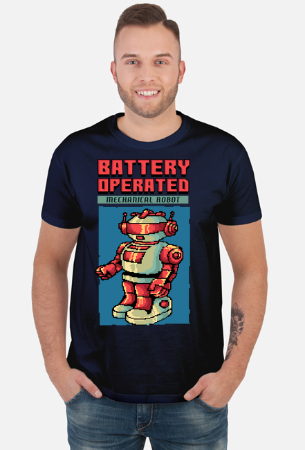 Koszulka Robots Battery