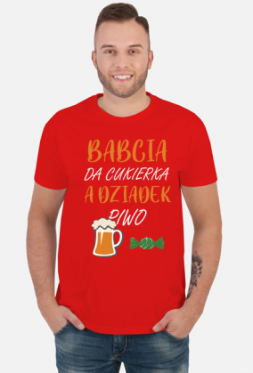 Prezent dla Babci i Dziadka. Prezent dla Dziadków. Babcia. Koszulka dla Babci. Dziadek