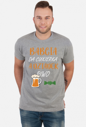 Prezent dla Babci i Dziadka. Prezent dla Dziadków. Babcia. Koszulka dla Babci. Dziadek