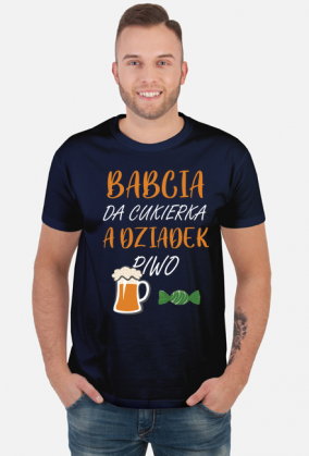 Prezent dla Babci i Dziadka. Prezent dla Dziadków. Babcia. Koszulka dla Babci. Dziadek