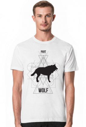 Koszulka męska Part Wolf