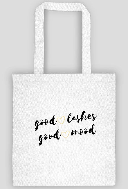 Torba "Good lashes, good mood"