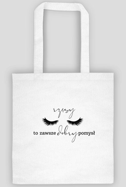 Torba "Rzęsy to zawsze dobry pomysł"