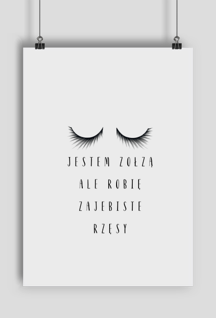 Plakat "Zołza"