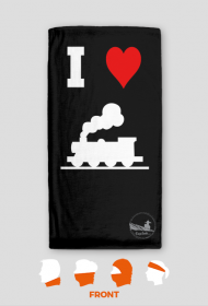 Komin na szyję "I love pociąg"