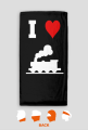Komin na szyję "I love pociąg"