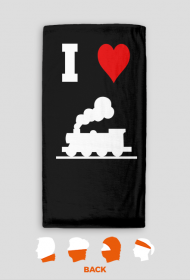 Komin na szyję "I love pociąg"