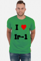 Koszulka damska "I love Ir-1"