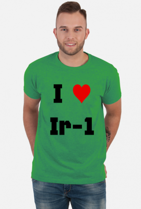 Koszulka damska "I love Ir-1"