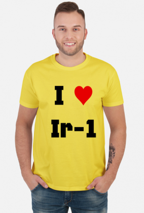 Koszulka damska "I love Ir-1"