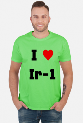 Koszulka damska "I love Ir-1"