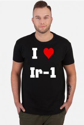Koszulka męska "I love Ir-1"
