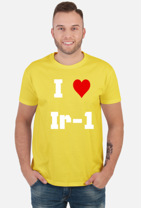Koszulka męska "I love Ir-1"