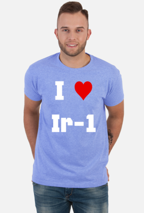 Koszulka męska "I love Ir-1"