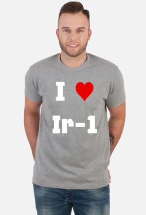 Koszulka męska "I love Ir-1"