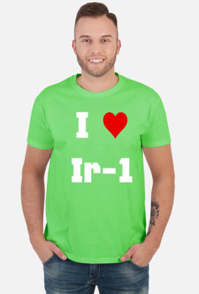 Koszulka męska "I love Ir-1"