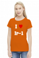Koszulka damska "I love Ir-1"