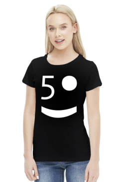 50tka! woman standard white