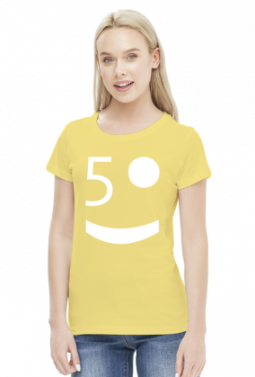 50tka! woman standard white