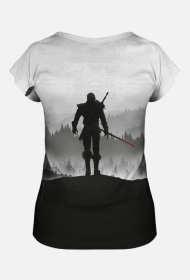 Koszulka Damska Geralt Black and White - Limited Edition