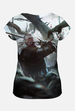 Koszulka Damska Never Sleep Geralt - Limited Edition
