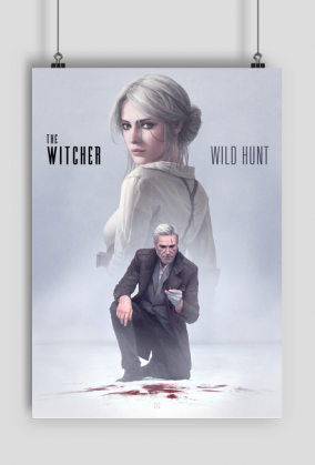Plakat A1 Geralt - Polowanie : Edycja Limitowana