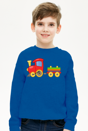 Bluza dziecięca "Kolorowa lokomotywa"