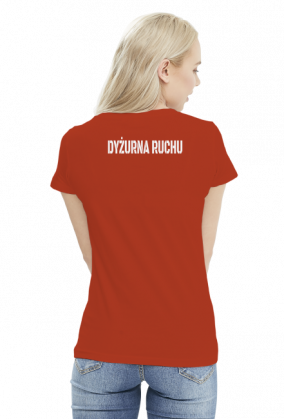 Koszulka damska "Dyżurna ruchu"