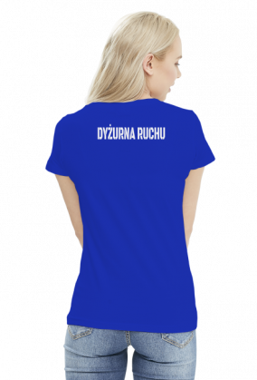 Koszulka damska "Dyżurna ruchu"