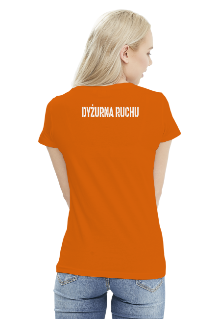 Koszulka damska "Dyżurna ruchu"