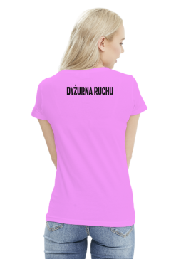 Koszulka damska "Dyżurna ruchu"