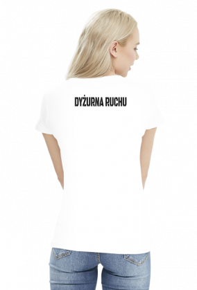 Koszulka damska "Dyżurna ruchu"