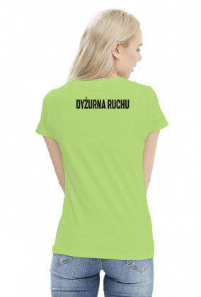Koszulka damska "Dyżurna ruchu"