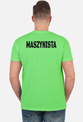 Koszulka męska "Maszynista"