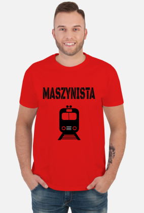 Koszulka męska "Maszynista"