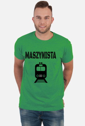Koszulka męska "Maszynista"