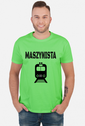 Koszulka męska "Maszynista"