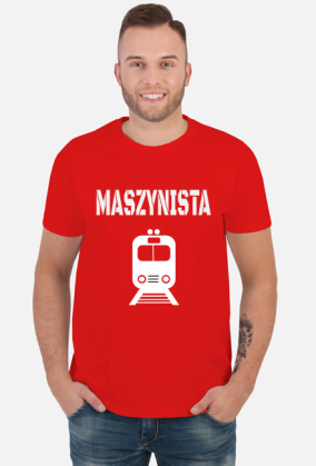 Koszulka męska "Dla maszynisty"