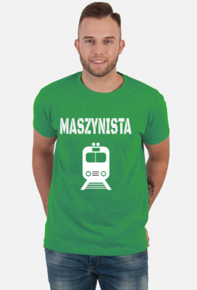 Koszulka męska "Dla maszynisty"