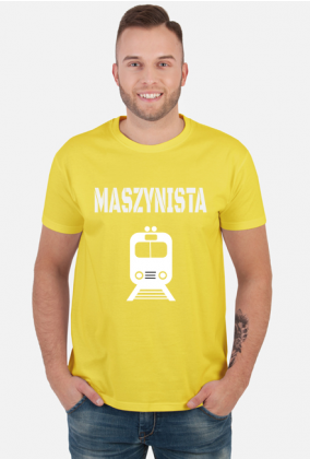 Koszulka męska "Dla maszynisty"