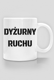 Kubek "Dyżurny ruchu"